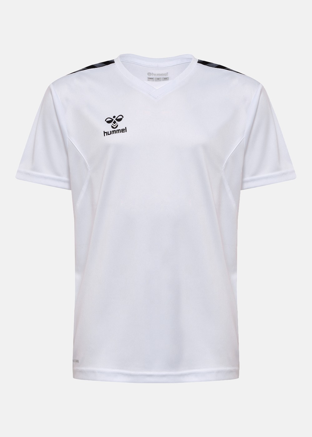 Hmlauthentic Pl Jersey S/S Kid, White, 164,  Löparkläder