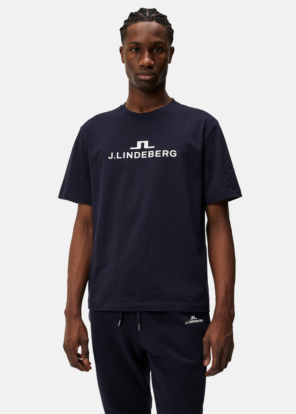 J.Lindeberg Alpha T-Shirt Jl Navy M  T-Shirts