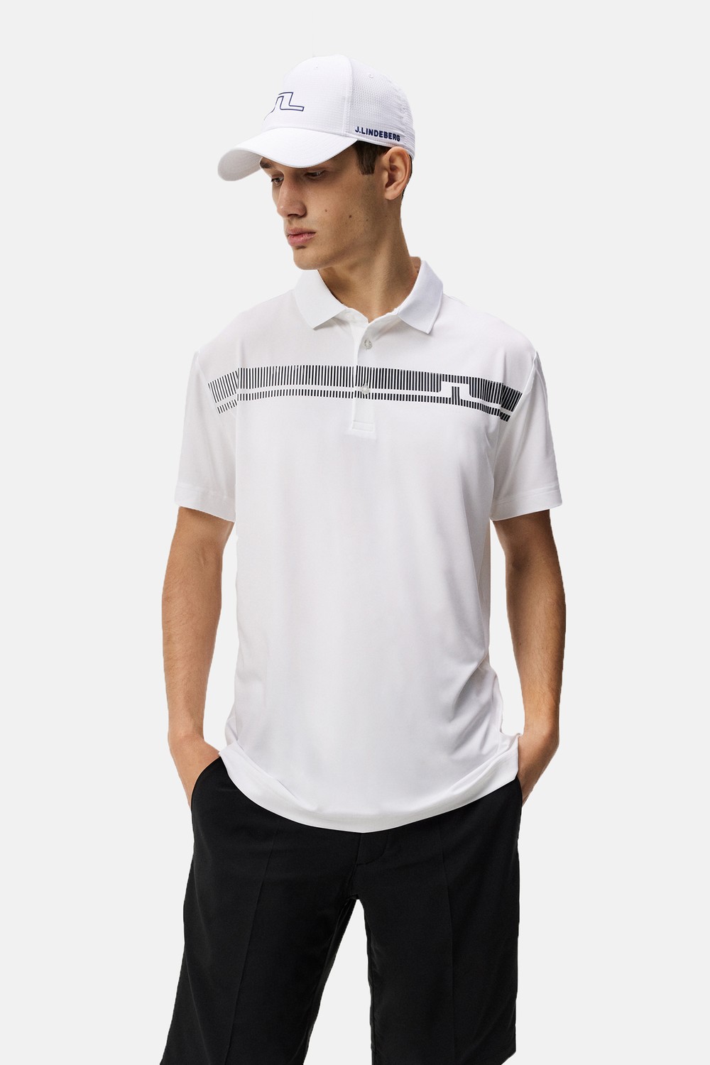Klas Regular Fit Golf Polo, White, L,  Piketröjor
