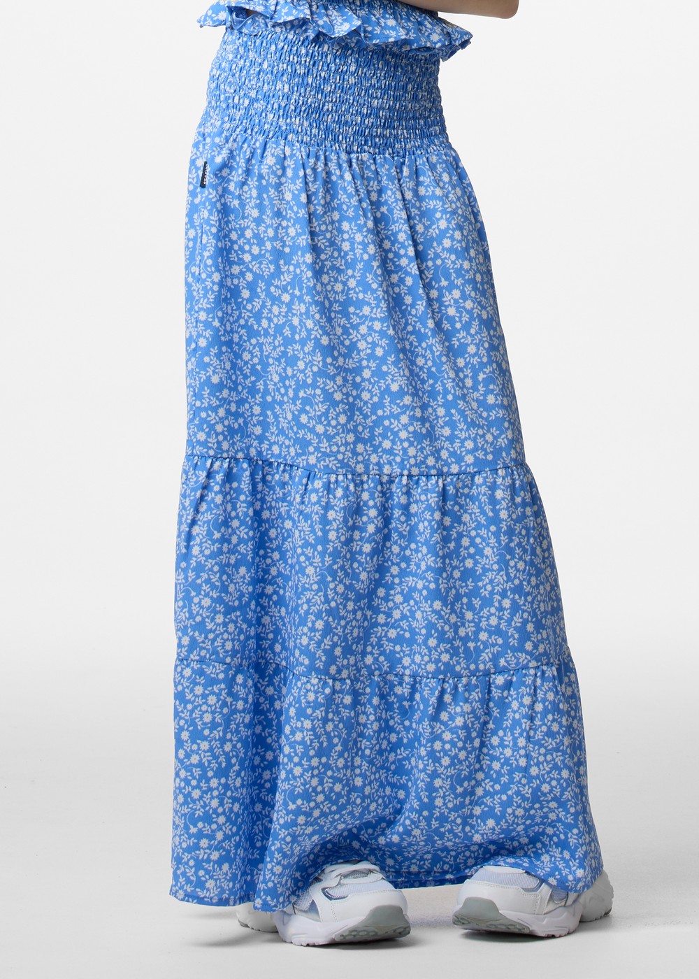 Miami Long Skirt Jr, Blue Flower, 160,  Klänningar Miami Long Skirt Jr, Blue Flower, 160,  Klänningar