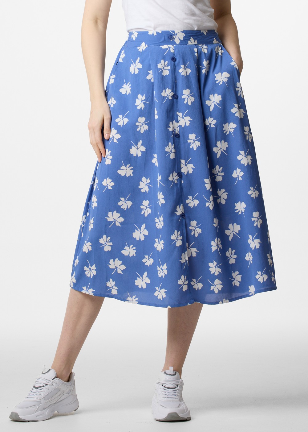Key West Long Skirt W, Indigo Flower, 42,  Kjolar