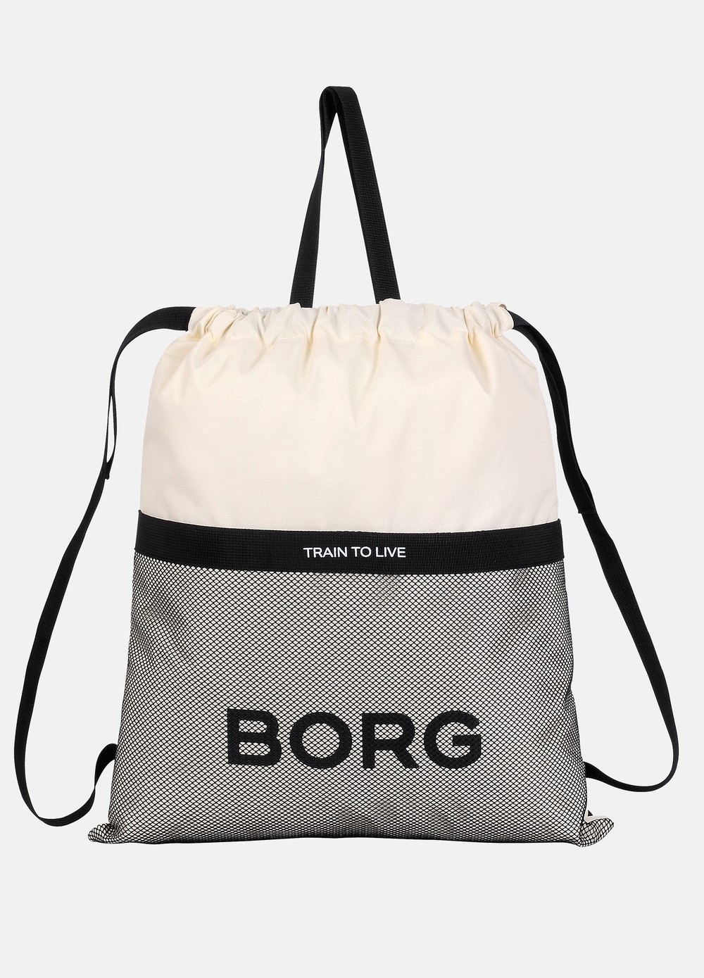 Borg Gym Drawstring Bag, Egret, Onesize,  Träningstillbehör