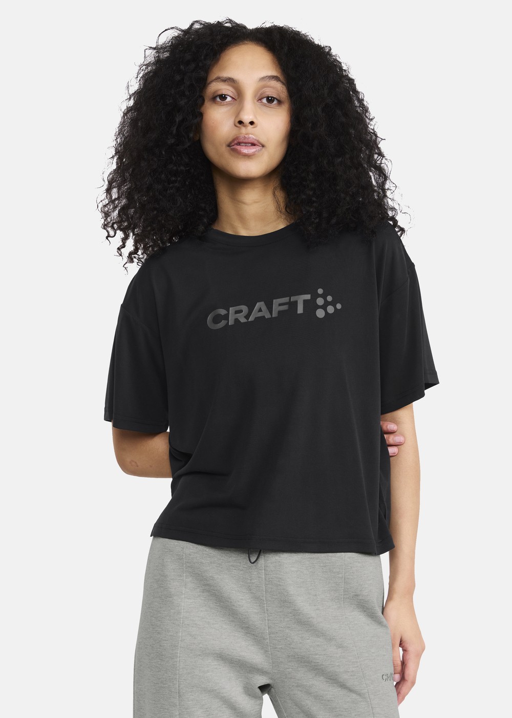 Core Tone Bi-Blend Tee W, Black, M,  Löpar-T-Shirts