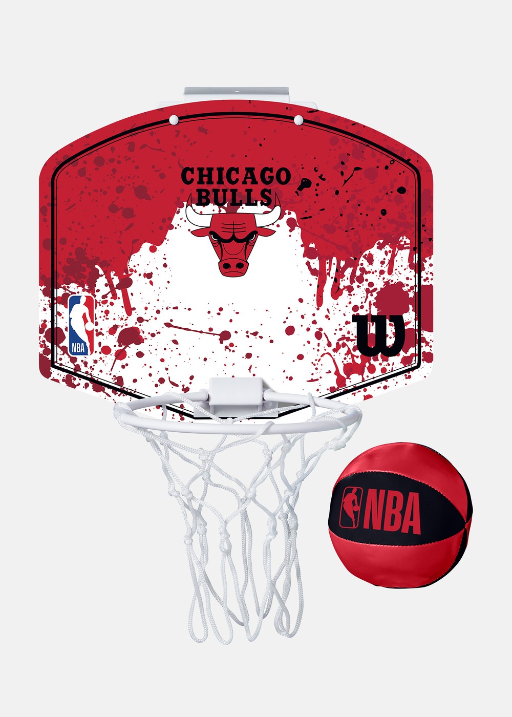 Nba Team Mini Hoop Chi Bulls, Red, No Size,  Bollar