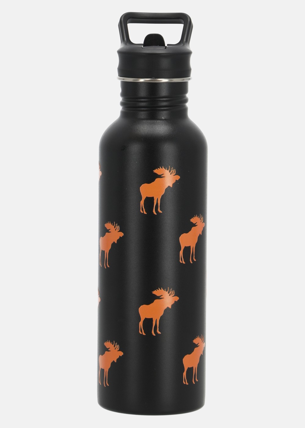 Forest Drink Bottle 750, Black Aop Elk, Onesize,  Träningstillbehör