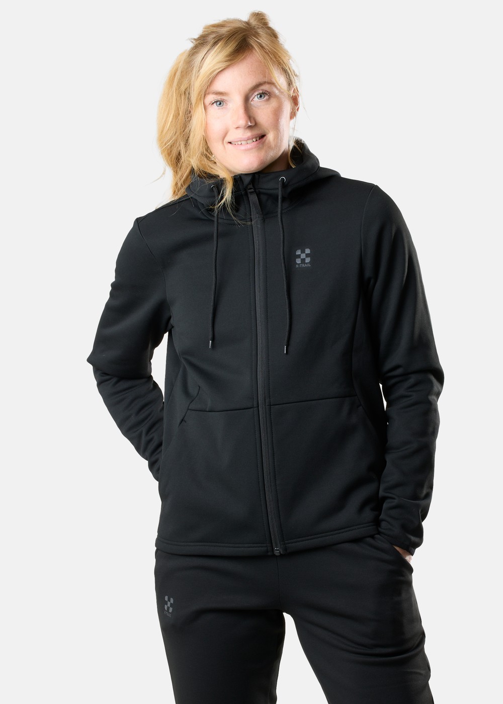 Training Zip Hood 2.0 W, Black, 48,  Hoodies