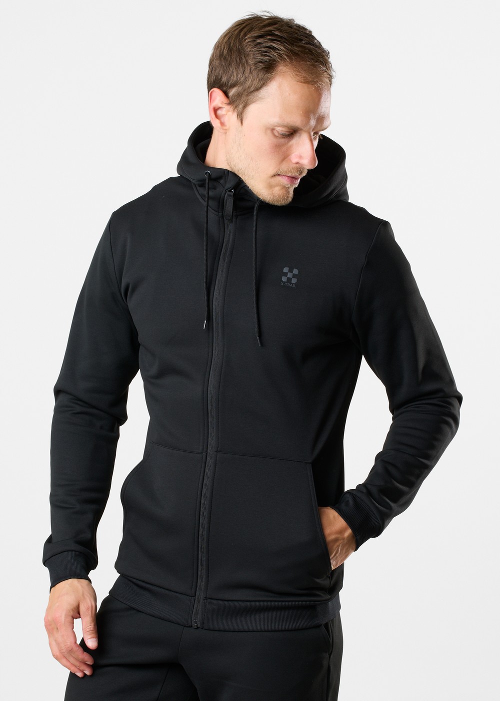 Training Zip Hood 2.0, Black, Xs,  Hoodies | Kläder//Jackor//Herr | Padelspecialisterna