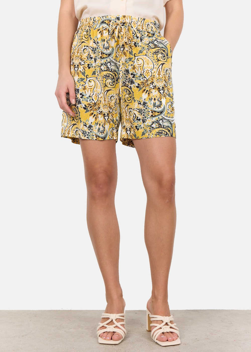 Sc-Esin 1-B, Golden Yellow Combi, M,  Vardagsshorts Sc-Esin 1-B, Golden Yellow Combi, M,  Vardagsshorts