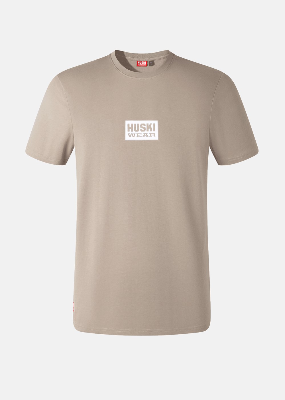 Flock Print Tee, Khaki, Xs,  T-Shirts