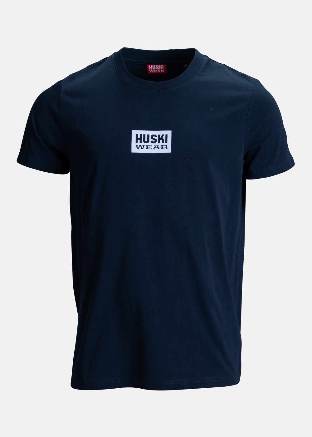 Flock Print Tee, Navy Blue, L,  T-Shirts