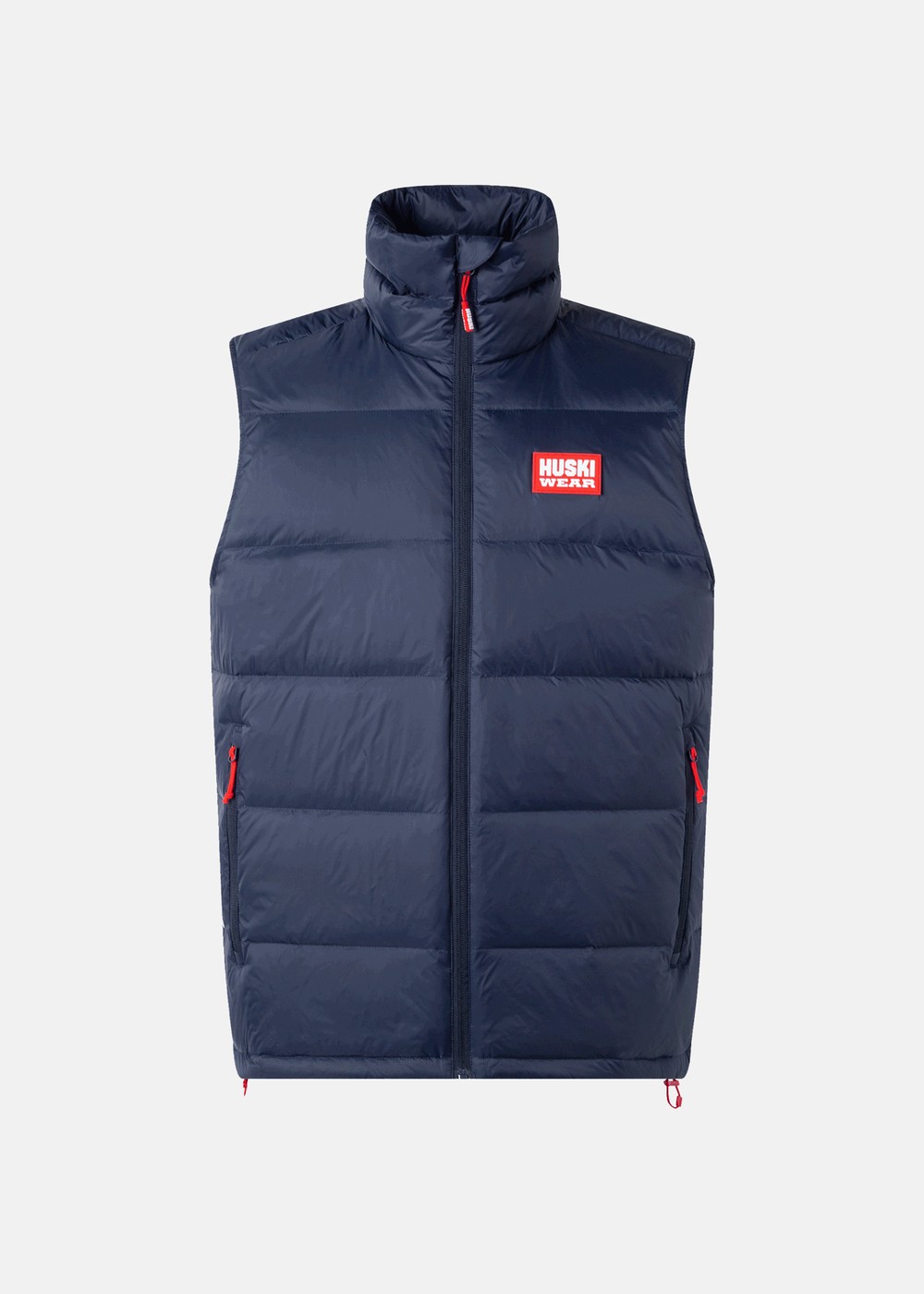 Light Down Vest, Navy Blue, Xl,  Västar