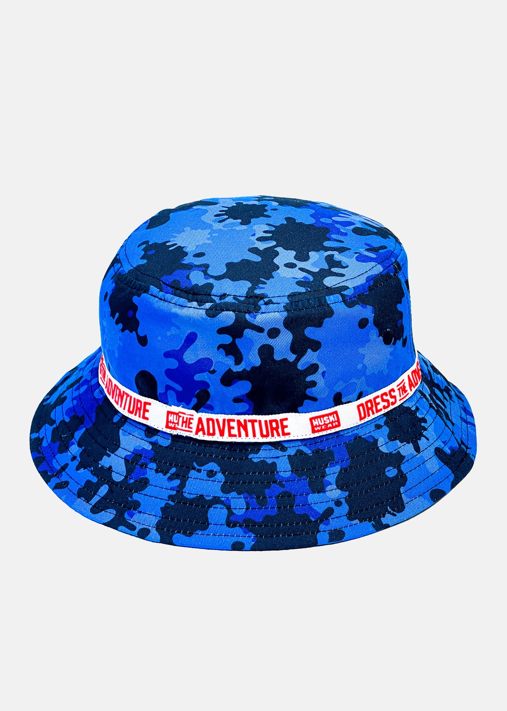 Bucket Hat, Azure Camo, S/M,  Solhattar