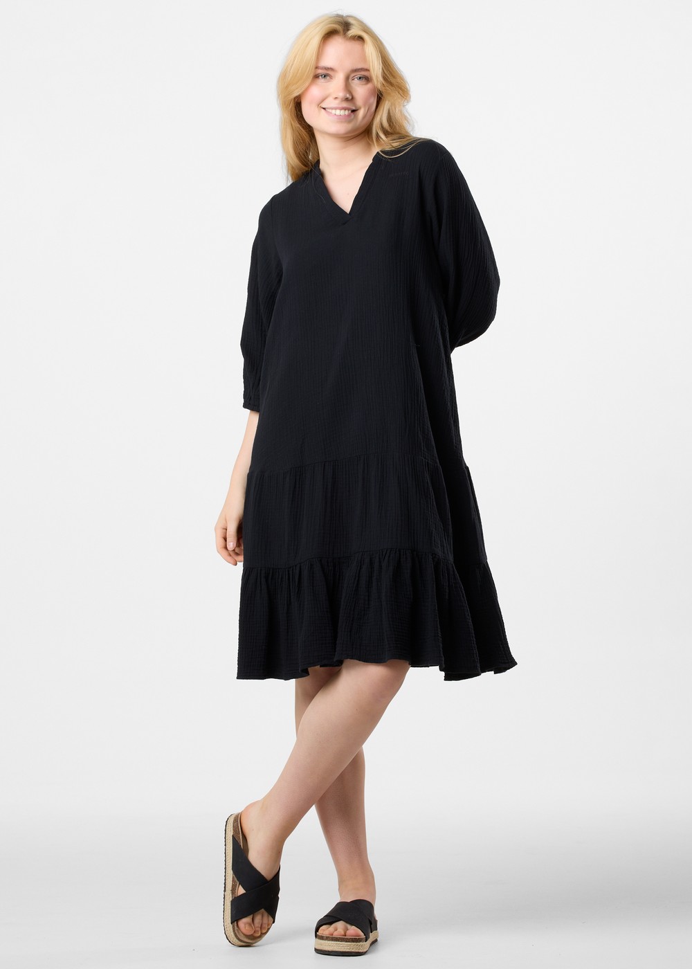 Maxime Tunic Dress W, Black, 38,  Klänningar