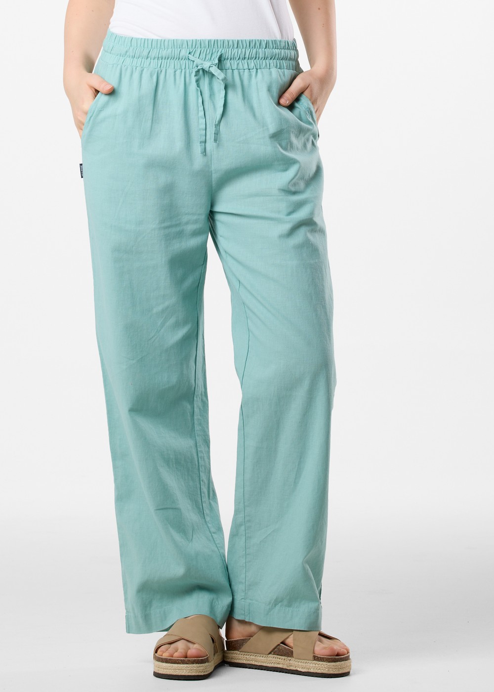 New Hampshire Linen Pants W, Seaweed Green, 42,  Vardagsbyxor New Hampshire Linen Pants W, Seaweed Green, 42,  Vardagsbyxor