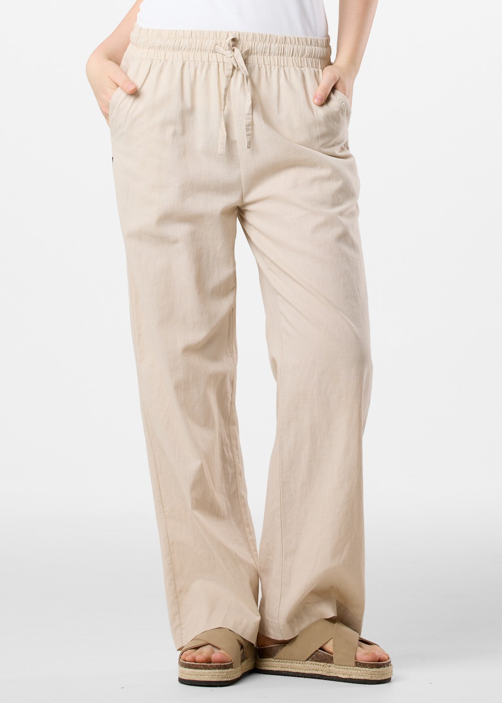 New Hampshire Linen Pants W, Beige, 46,  Vardagsbyxor New Hampshire Linen Pants W, Beige, 46,  Vardagsbyxor