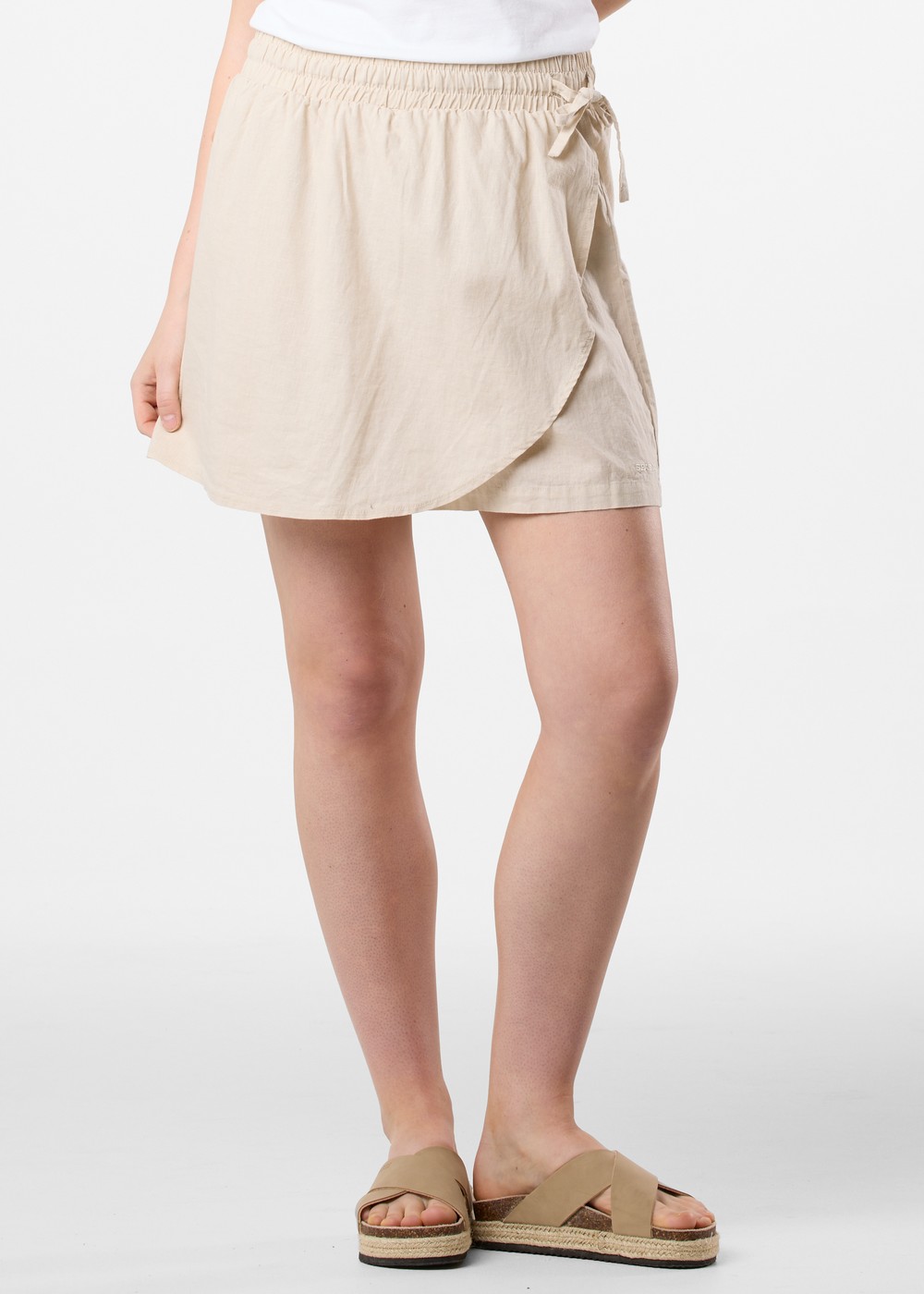 New Hampshire Linen Skort W, Beige, 46,  Kjolar | Kläder//Herr//Byxor//Sweatpants | Padelspecialisterna