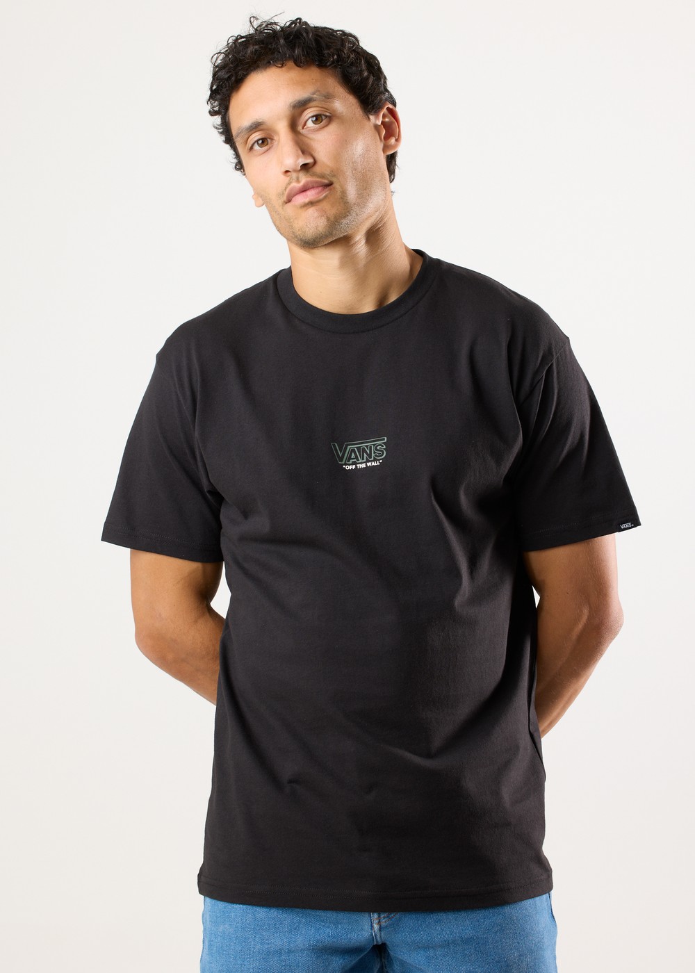 Vanstander Ss Crew Tee-B, Black, Xl,  T-Shirts