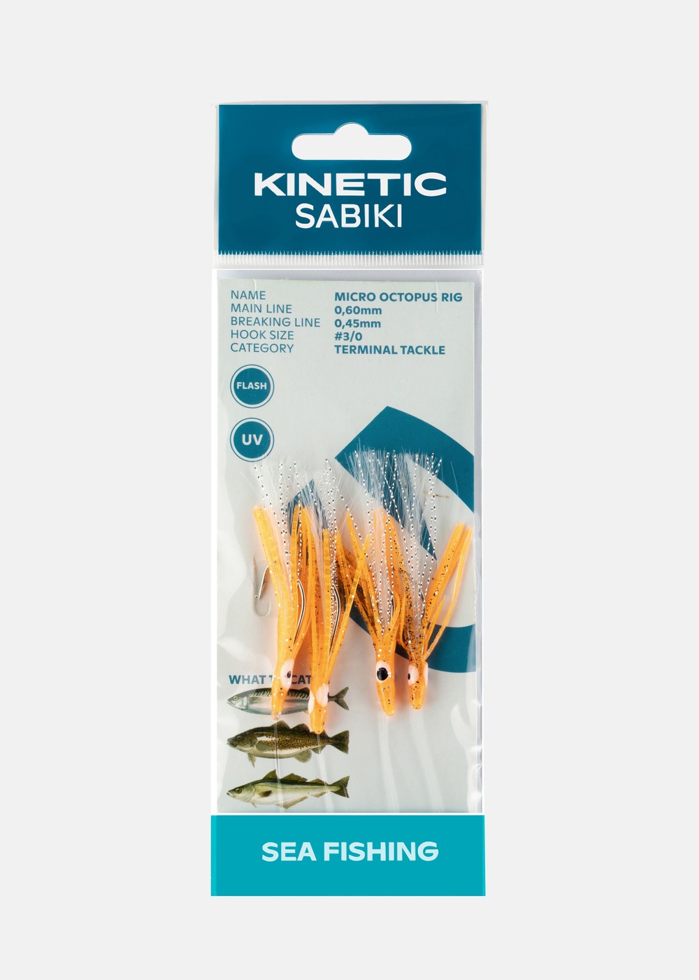 Kinetic Sabiki Micro Octopus, Chartreuse Uv, 3/0,  Krokar Kinetic Sabiki Micro Octopus, Chartreuse Uv, 3/0,  Krokar