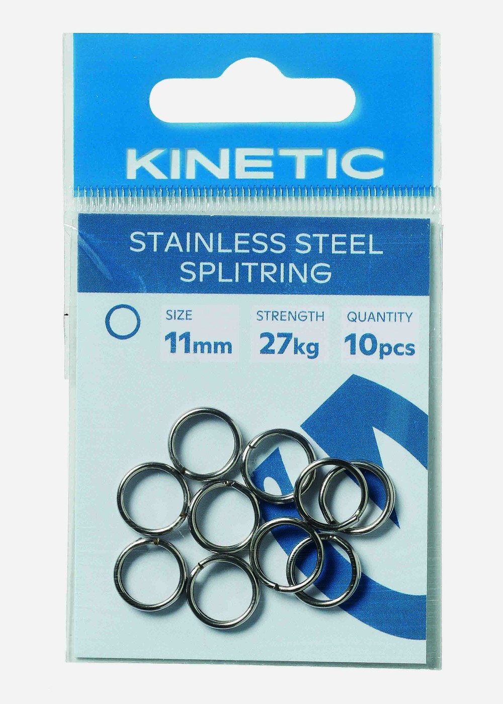 Kinetic Stainless Steel Splitr, Steel, 6,  Fiske