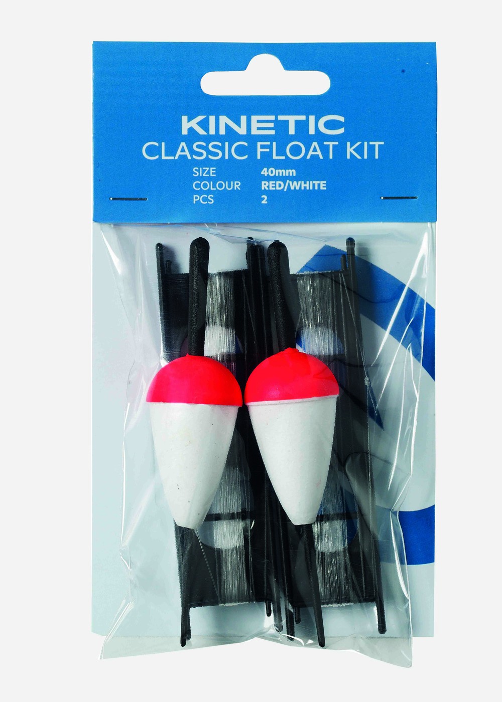 Kinetic Classic Float Kit, Red/White, 30,  Flöten