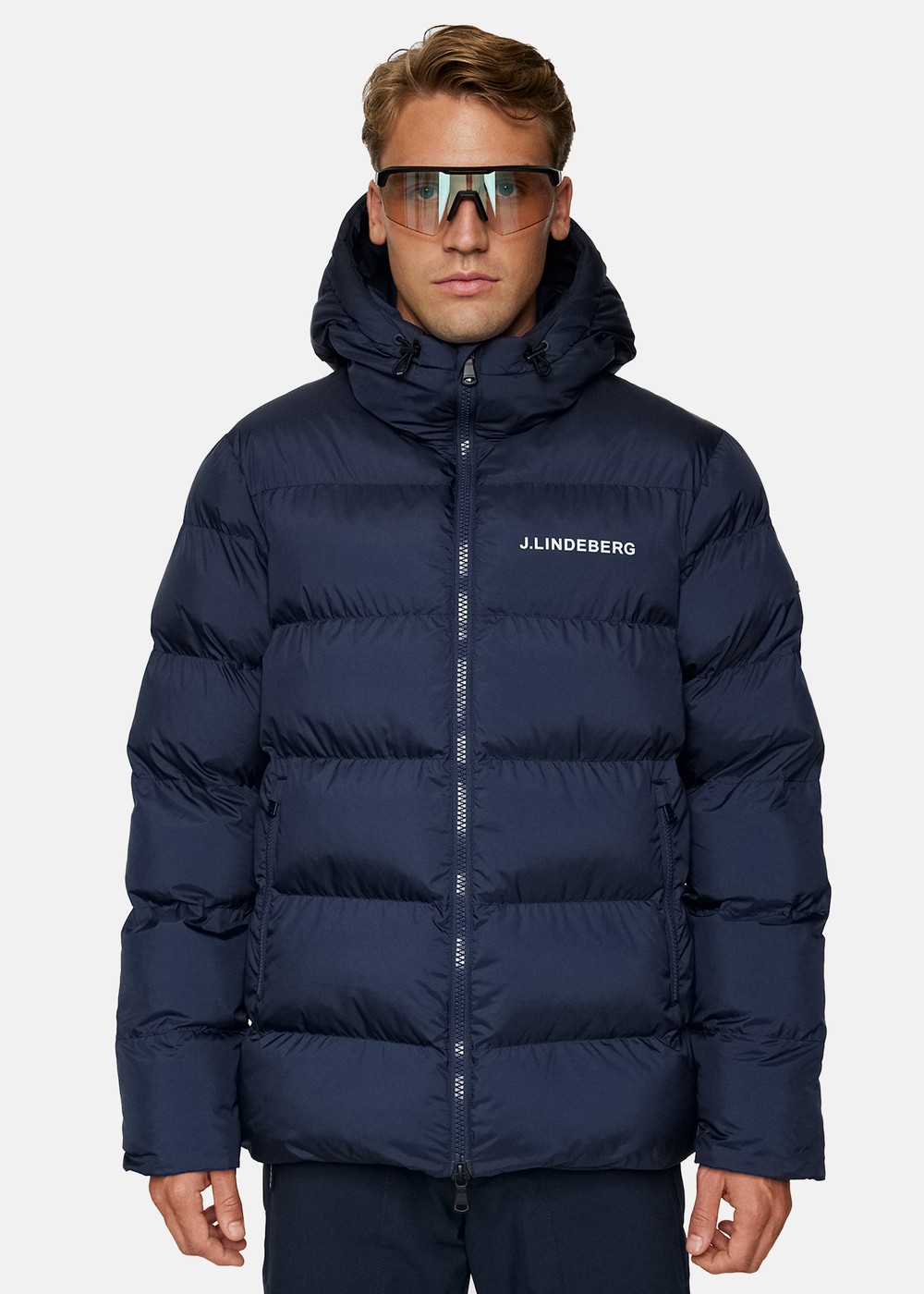 Barek Padded Jacket, White And Jl Navy, Xxl,  Vinterjackor