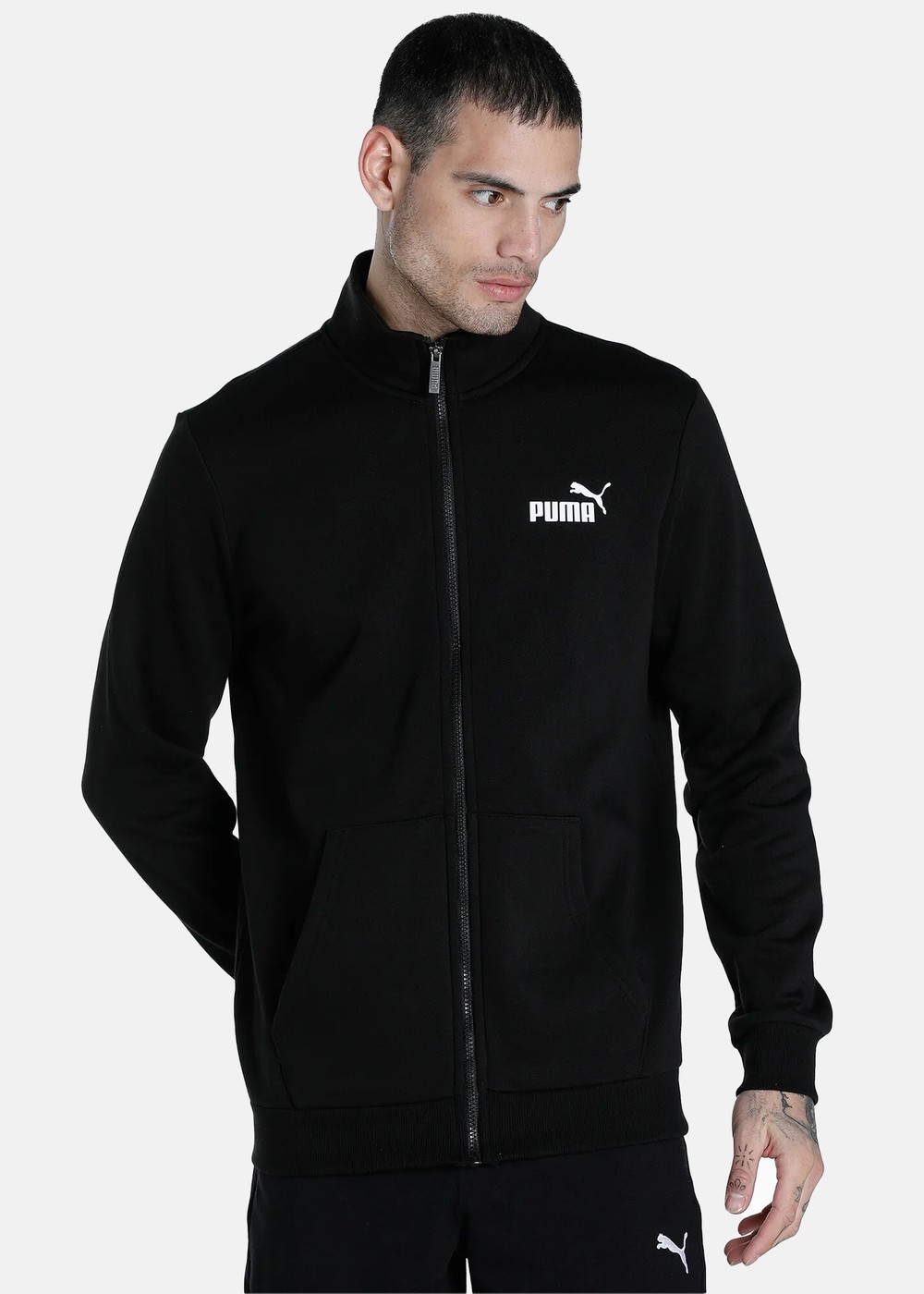Ess Track Jacket Fl, Puma Black, M,  Jackor Ess Track Jacket Fl, Puma Black, M,  Jackor