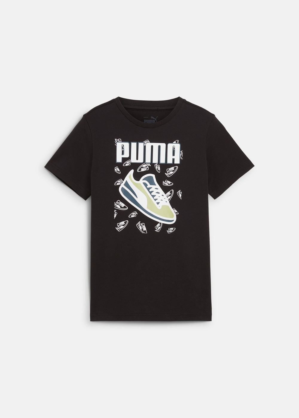 Ess+ Logo Lab Graphic Tee Iii, Puma Black, 164,  T-Shirts Ess+ Logo Lab Graphic Tee Iii, Puma Black, 164,  T-Shirts