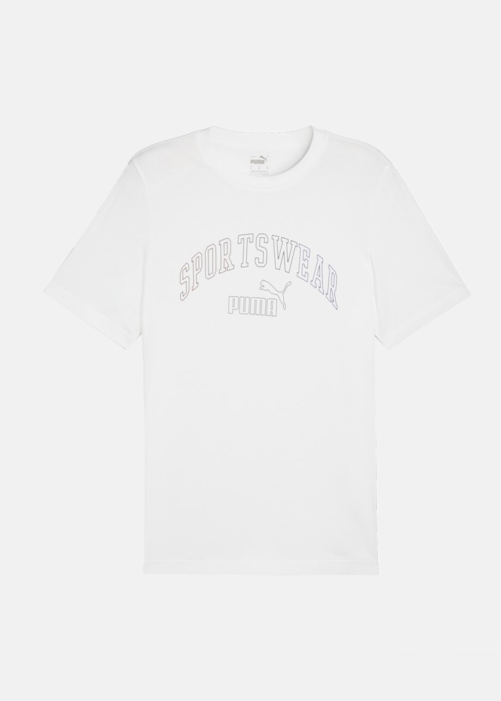 Ess+ Logo Lab Gradient Tee, Puma White, Xs,  T-Shirts