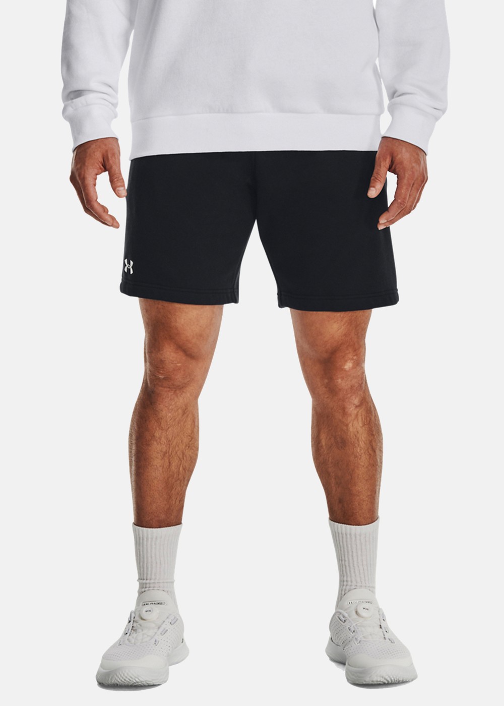 Ua Rival Fleece Shorts, Black, M,  Vardagsshorts