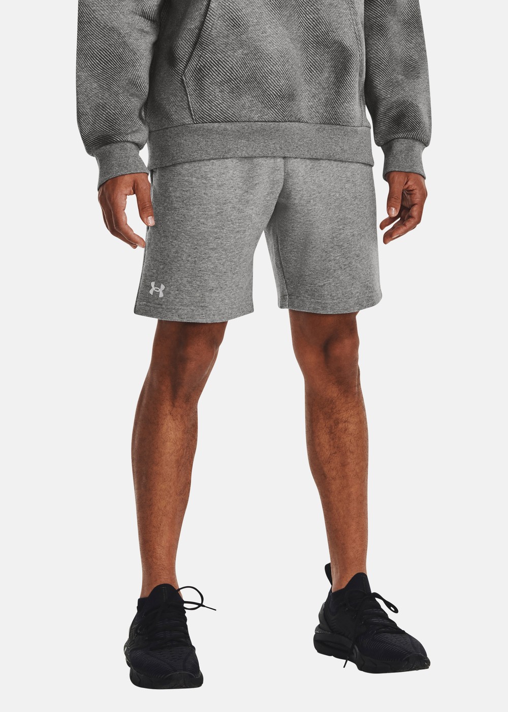 Ua Rival Fleece Shorts, Castlerock Light Heather, L,  Vardagsshorts Ua Rival Fleece Shorts, Castlerock Light Heather, L,  Vardagsshorts