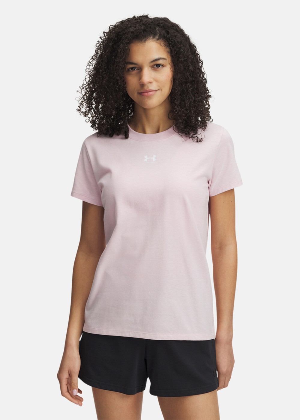 Ua Rival Core Ss, Prime Pink, L,  Löparkläder Ua Rival Core Ss, Prime Pink, L,  Löparkläder