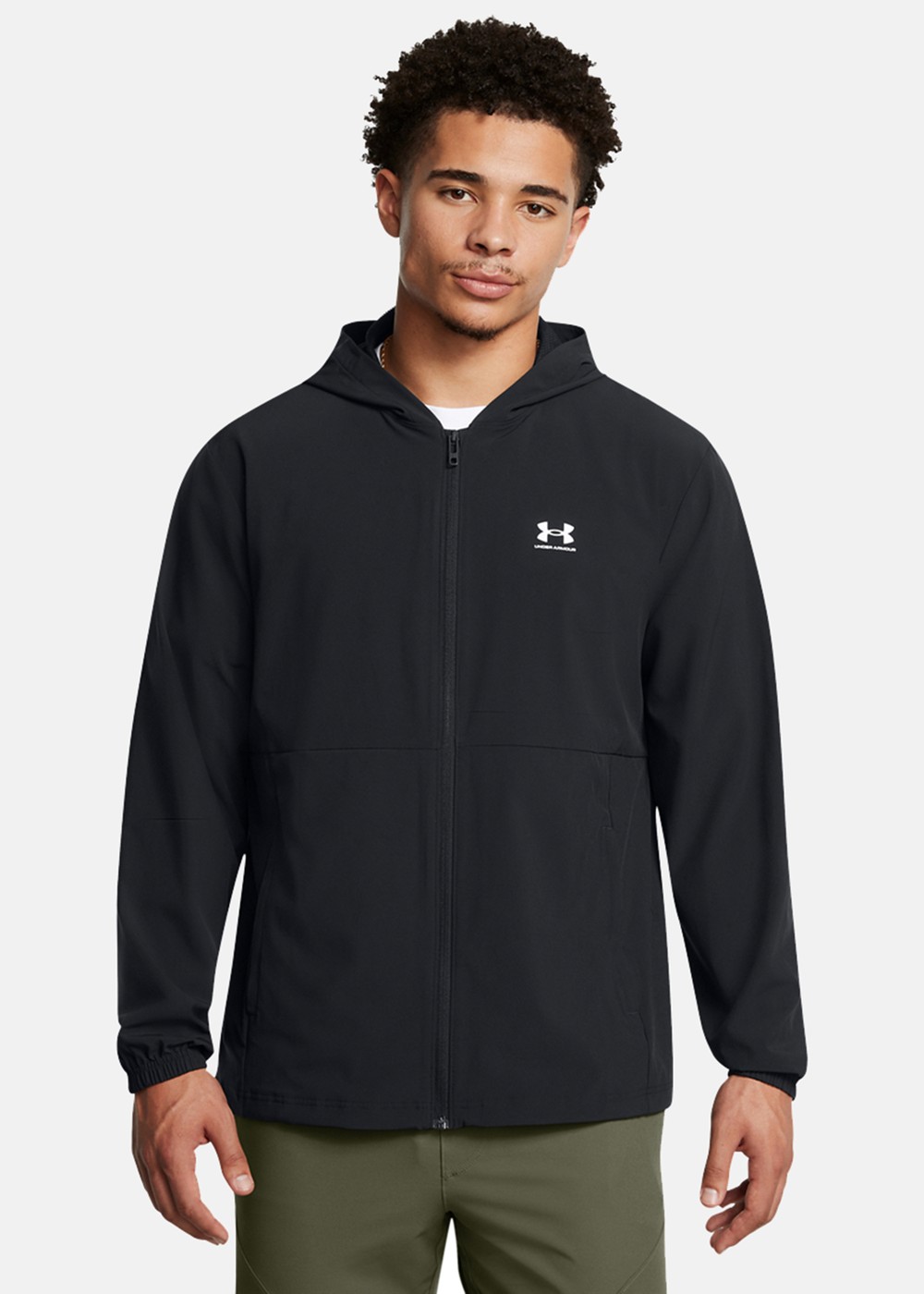 Ua Vibe Woven Windbreaker, Black, M,  Vårjackor Ua Vibe Woven Windbreaker, Black, M,  Vårjackor