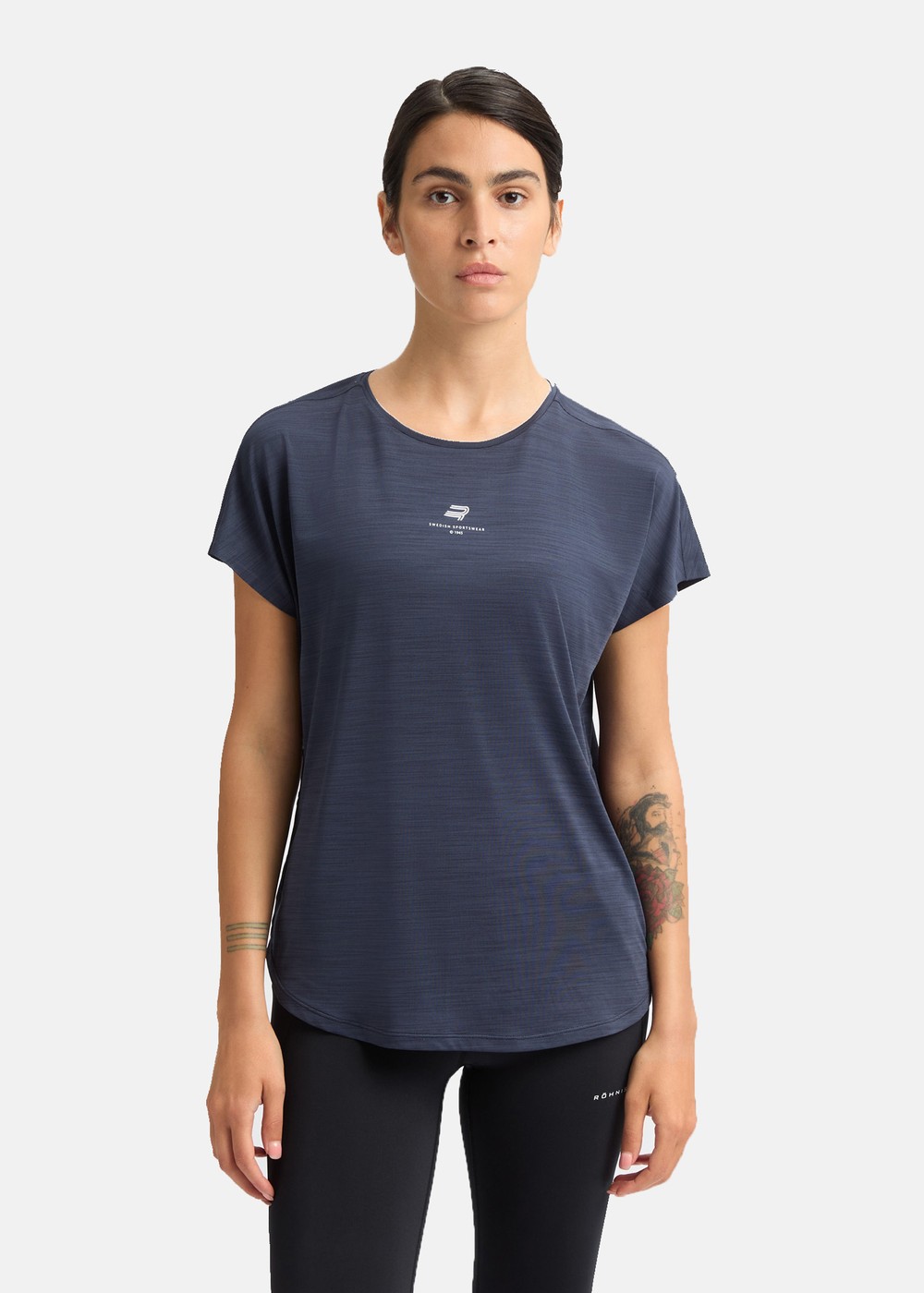 Motion Loose Tee, Space Navy, S,  Löparkläder Motion Loose Tee, Space Navy, S,  Löparkläder