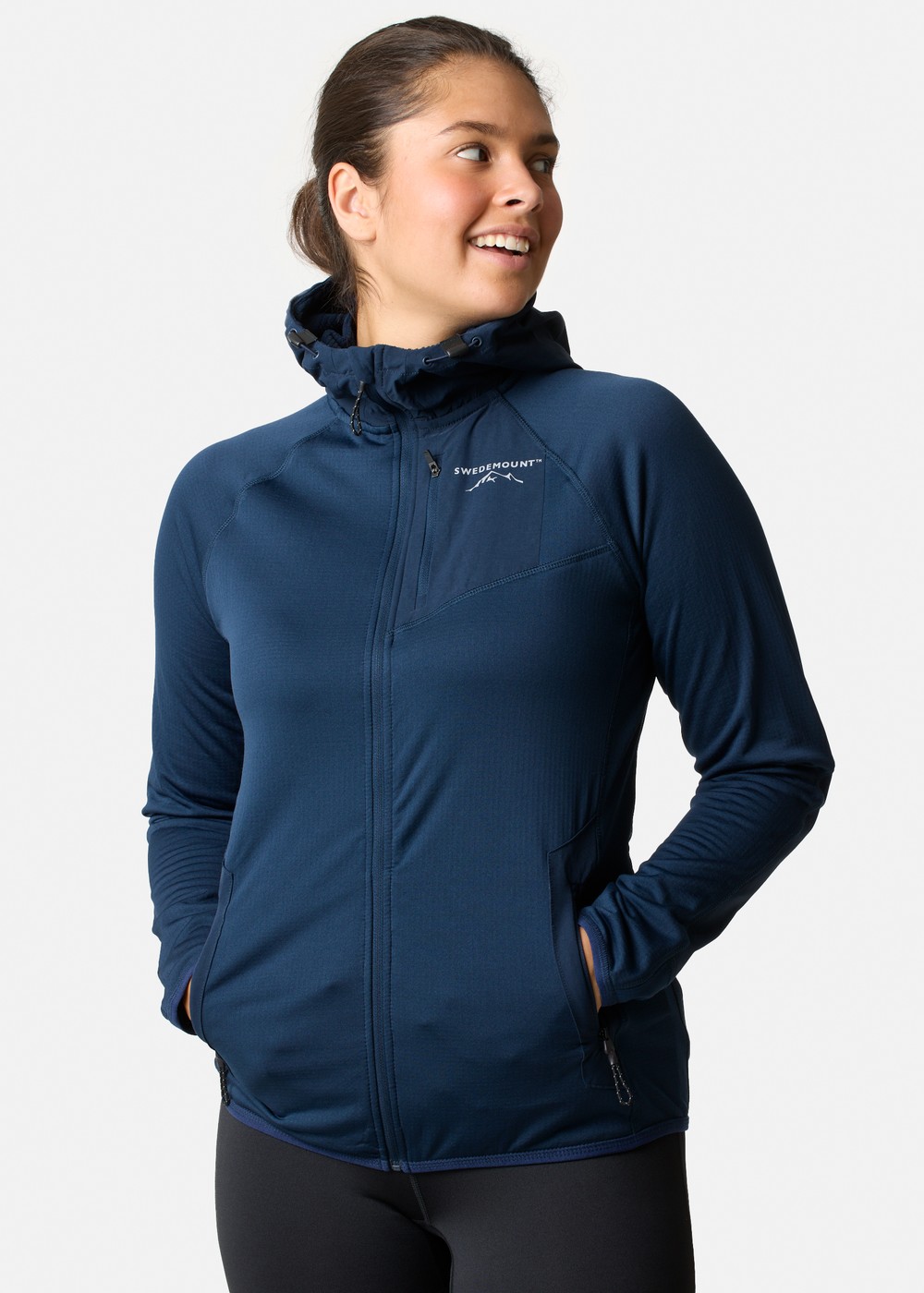 Lofoten Tech Fleece Zip Hood W, Navy, 42,  Tröjor Lofoten Tech Fleece Zip Hood W, Navy, 42,  Tröjor