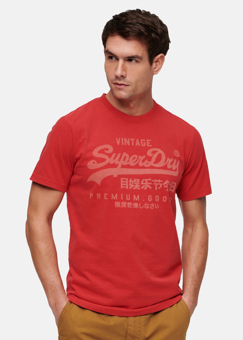 Classic Vl Heritage T Shirt, Ferra Red Marl, Xl,  T-Shirts