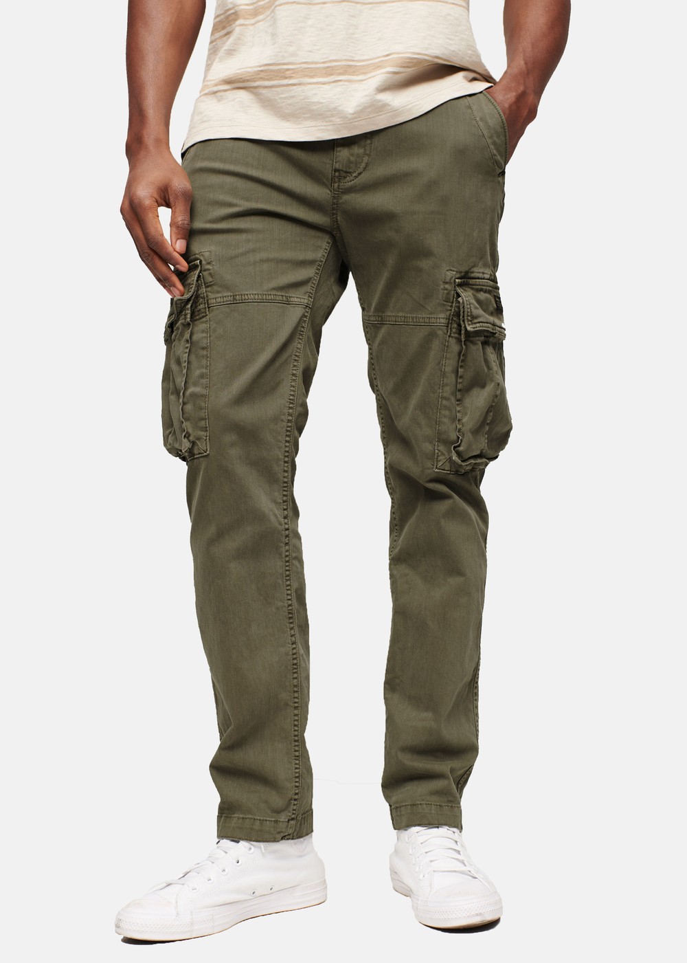 Core Cargo Pant, Chive Green, 34/34,  Vardagsbyxor