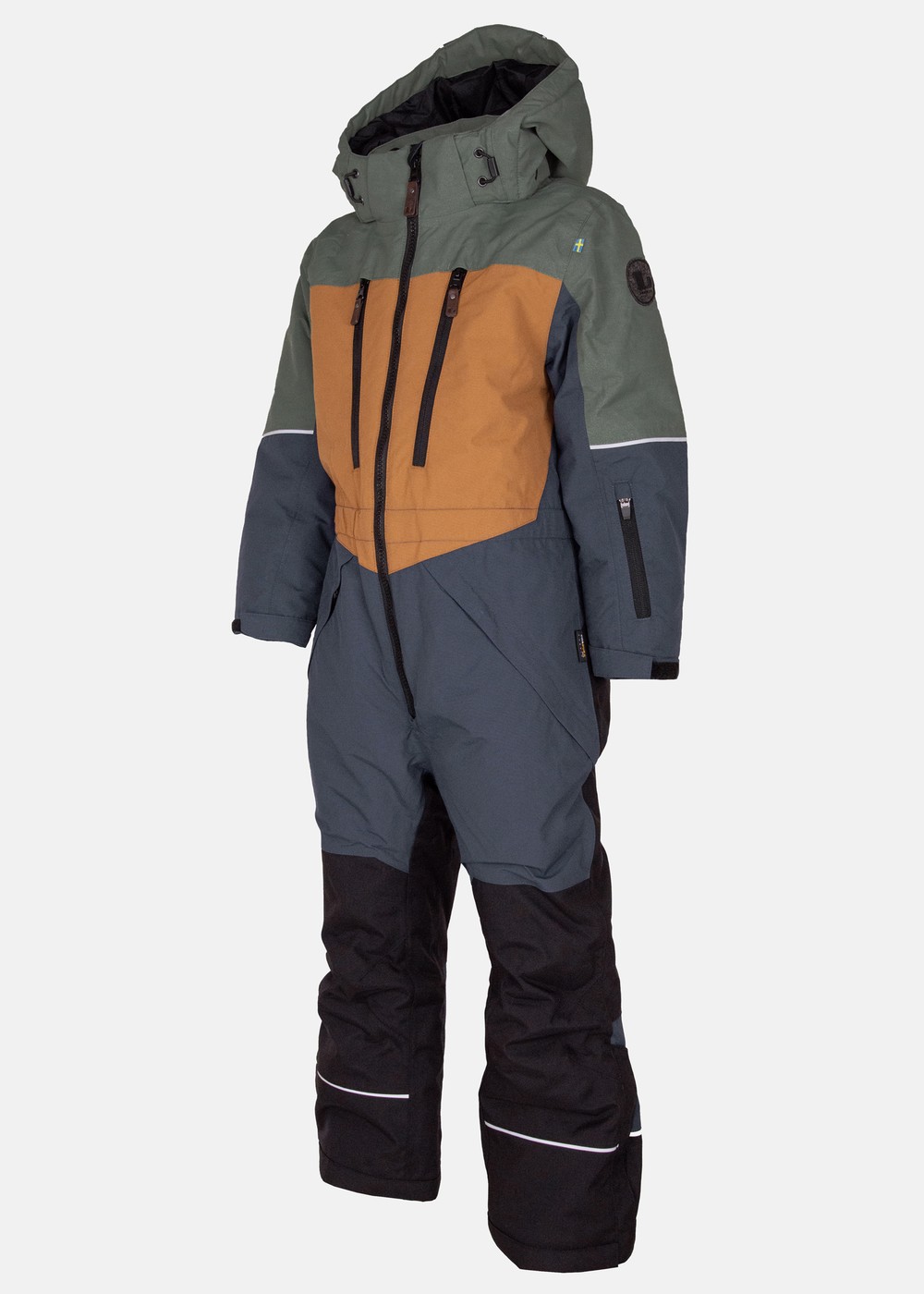 Alpine Winter Overall, Green/Blue, 160,  Vinteroveraller