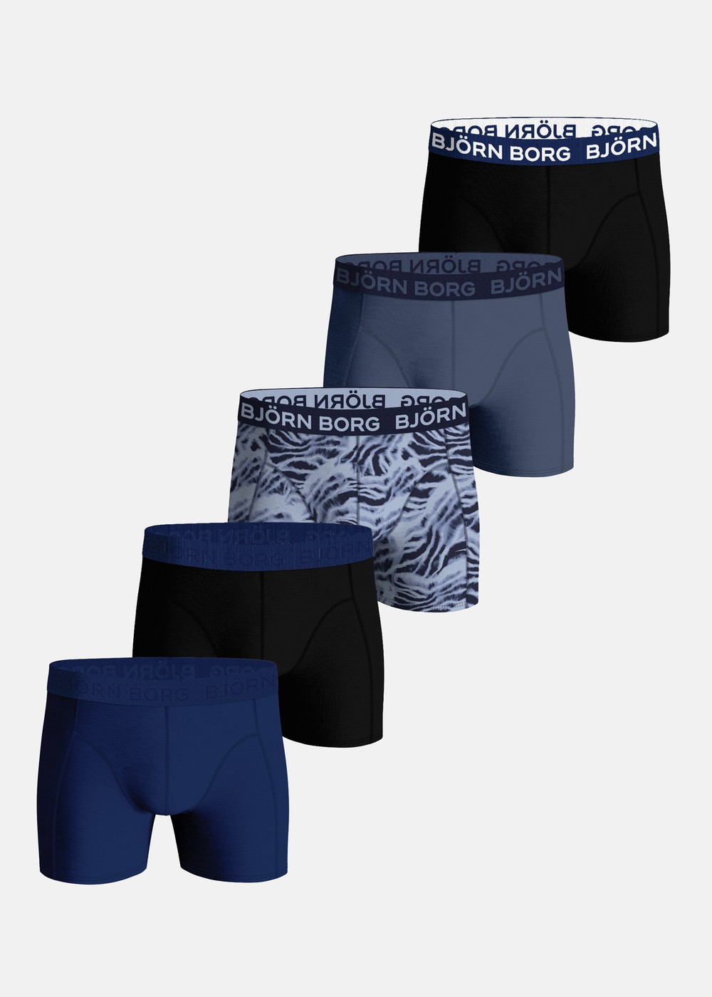 Cotton Stretch Boxer 5p, Multipack 6, Xl,  Underkläder