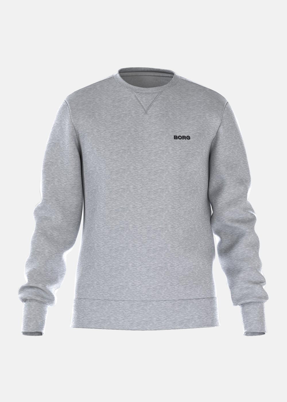 Borg Essential 4 Crew, Light Grey Melange, 2xl,  Sweatshirts Borg Essential 4 Crew, Light Grey Melange, 2xl,  Sweatshirts