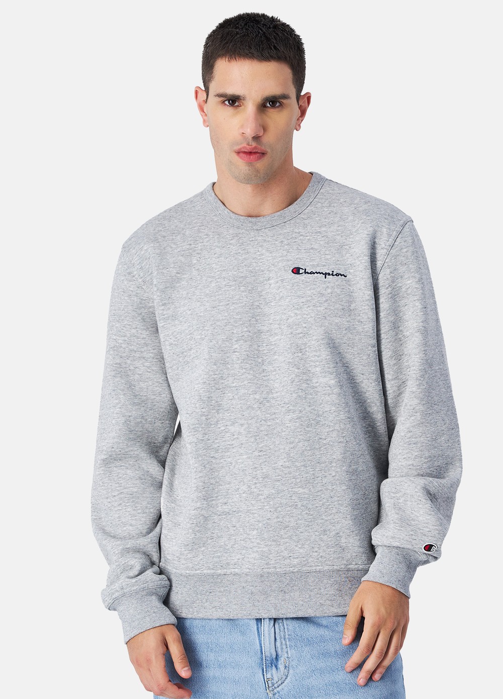 Crewneck Sweatshirt, New Oxford Grey Melange, L,  Sweatshirts Crewneck Sweatshirt, New Oxford Grey Melange, L,  Sweatshirts