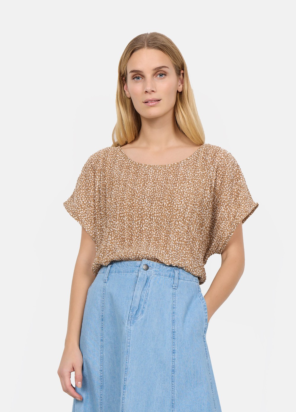 Sc-Fleur 1, Desert Brown Combi, M,  T-Shirts