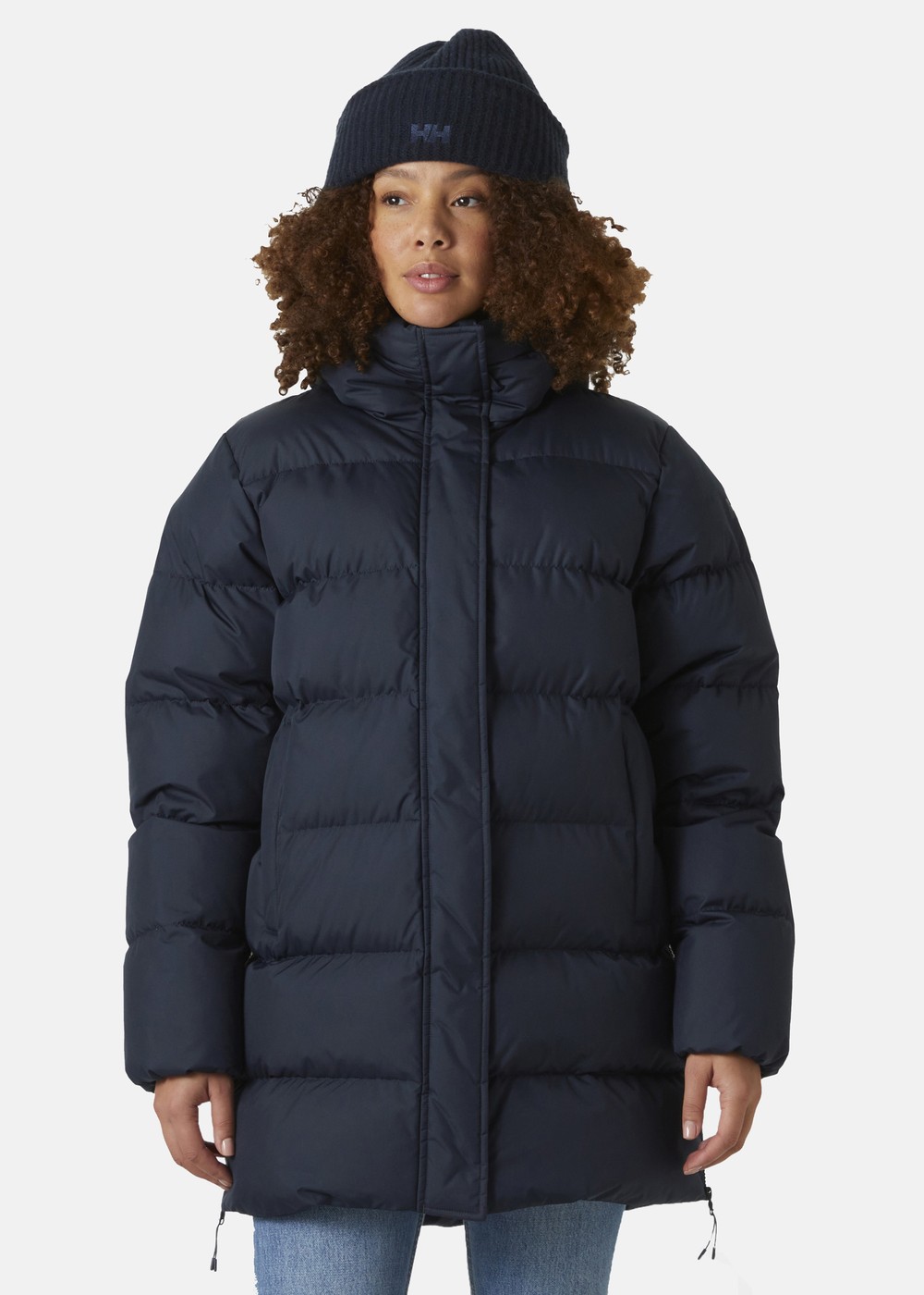W Amelia Parka, Navy, M,  Vinterjackor