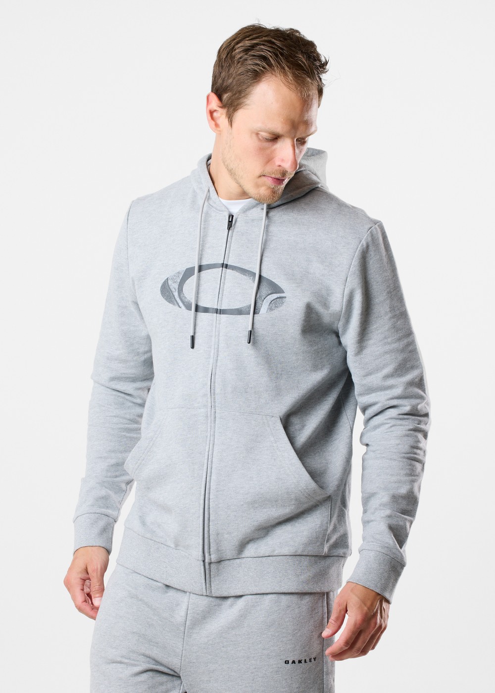 New Ellipse Zip Hoodie, New Granite Hthr, Xxl,  Sweatshirts