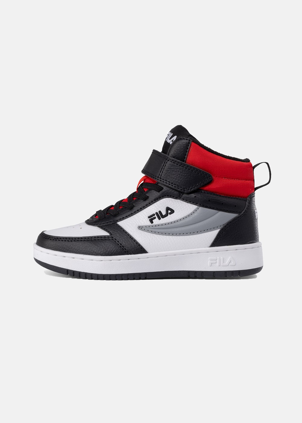 Fila Rega Nf Mid Velcro Kids, White-Black-Fila Red, 34,  Skor