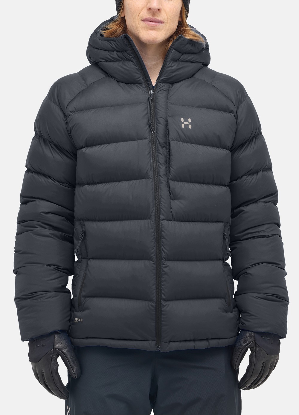Rosson Down Hood Men, True Black, M,  Vårjackor Rosson Down Hood Men, True Black, M,  Vårjackor