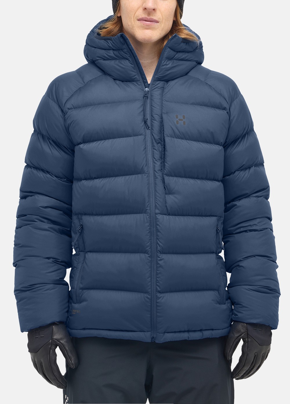 Rosson Down Hood Men, Tarn Blue, Xl,  Vårjackor