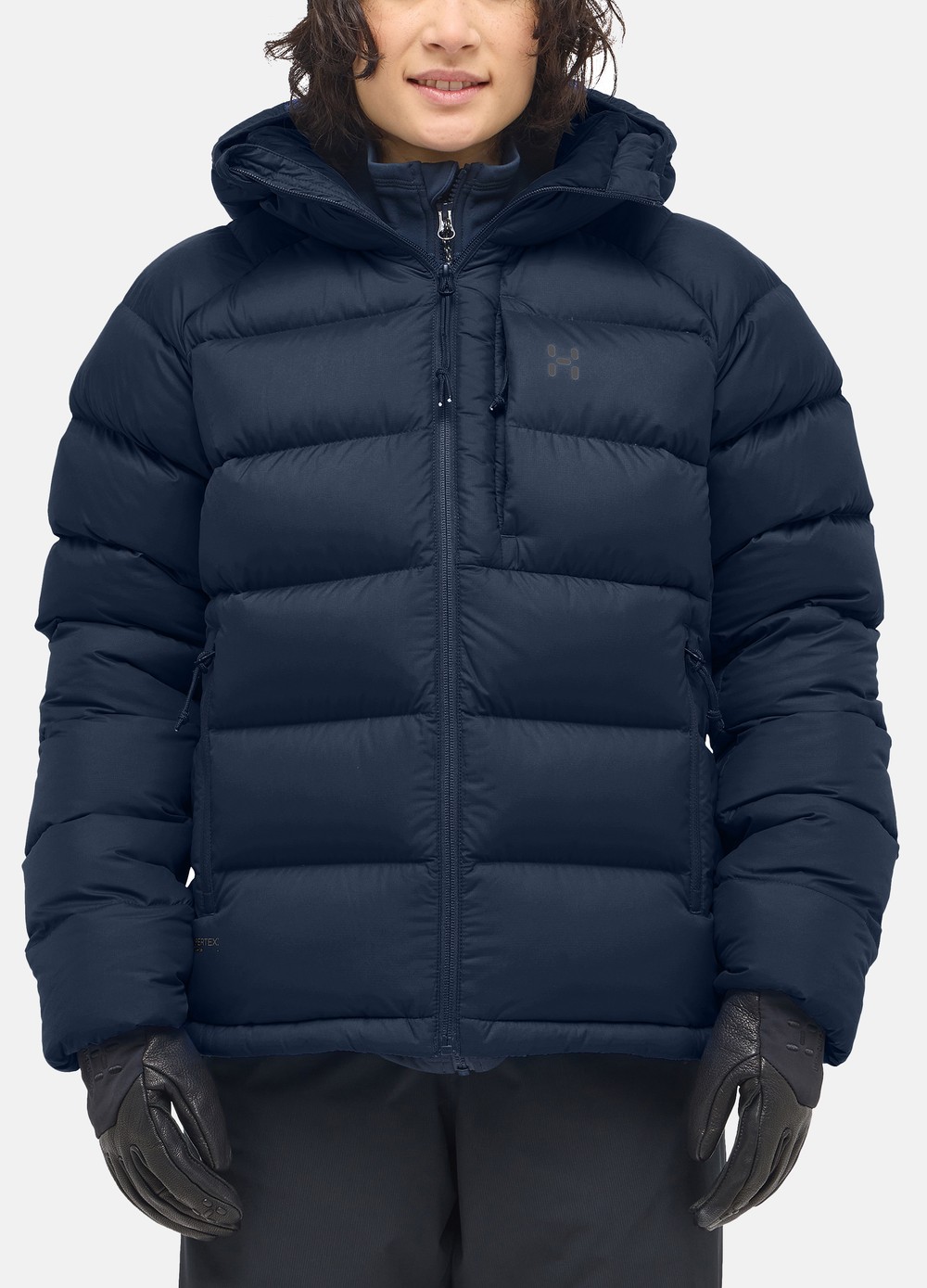 Rosson Down Hood Women, Tarn Blue, Xs,  Vårjackor