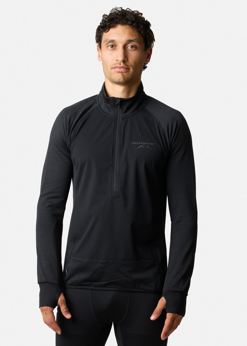 Nordic Wind Half Zip, Black, Xl,  Fleecetröjor