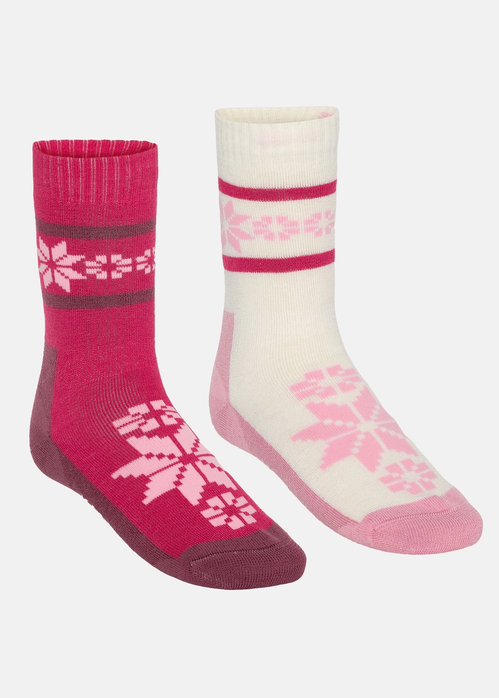RUSA SOCK 2PK, BASIC PINK, 36-38,  Tursokker