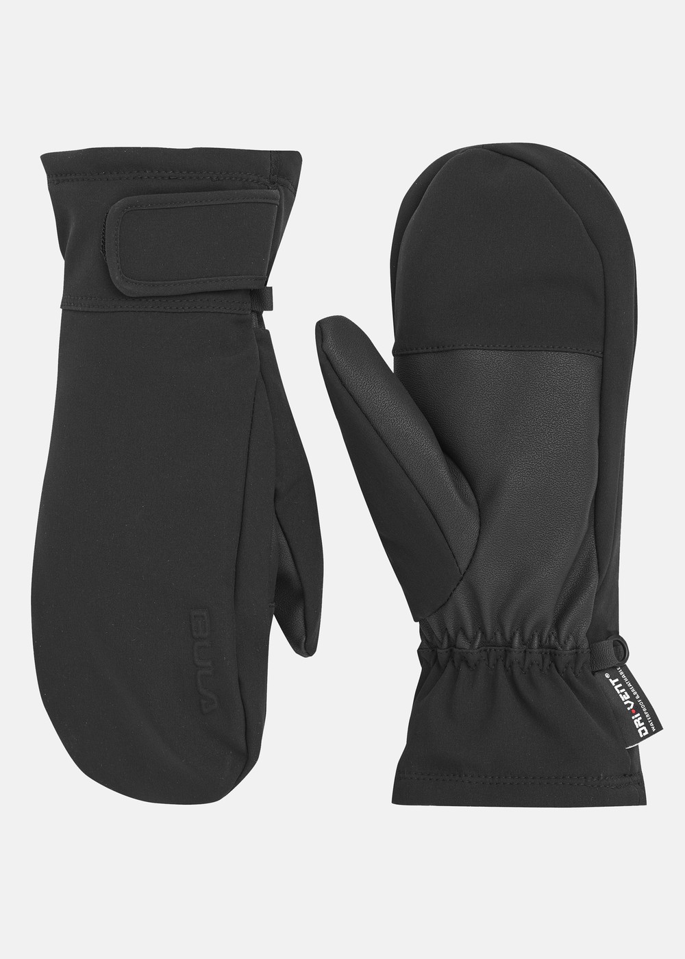 Classic Mittens, Black, Xl,  Vantar